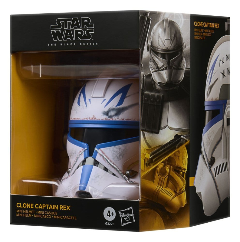 Star Wars: The Clone Wars Black Series Mini Helmet Clone Captain Rex 15 cm 4