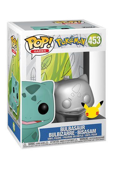Pokemon: Bulbasaur Pokemon Silver 9 cm POP! Games Vinyl Figure - Funko