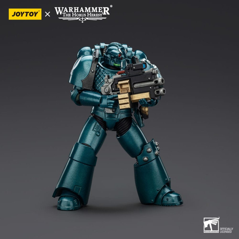 Warhammer The Horus Heresy Action Figure Alpha Legion Head hunter With Banestrike Combi-Bolter And P 3