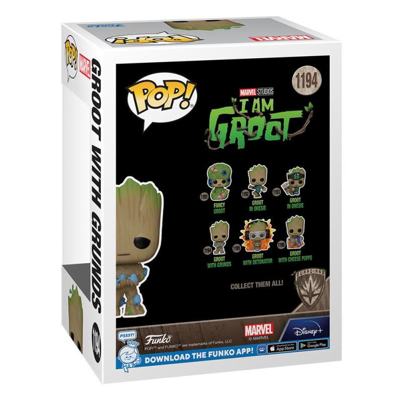 I Am Groot POP! Vinyl Figure Groot w/ Grunds 9 cm