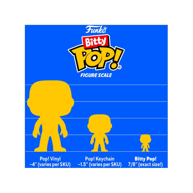 Batman Bitty POP! Deluxe Vinyl Figure Batman (Gargoyle) Display (12) 2,5 cm 2