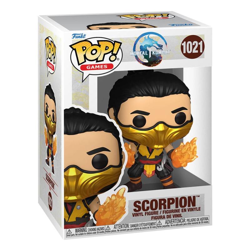 Mortal Kombat POP! Games Vinyl Figure Scorpion 9 cm