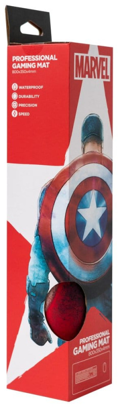 Marvel Captain America Mouse Mat Shield 80 x 35 cm 2