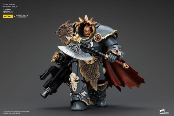 Warhammer The Horus Heresy Action Figure 1/18 Space Wolves Hvarl Red-Blade 14 cm