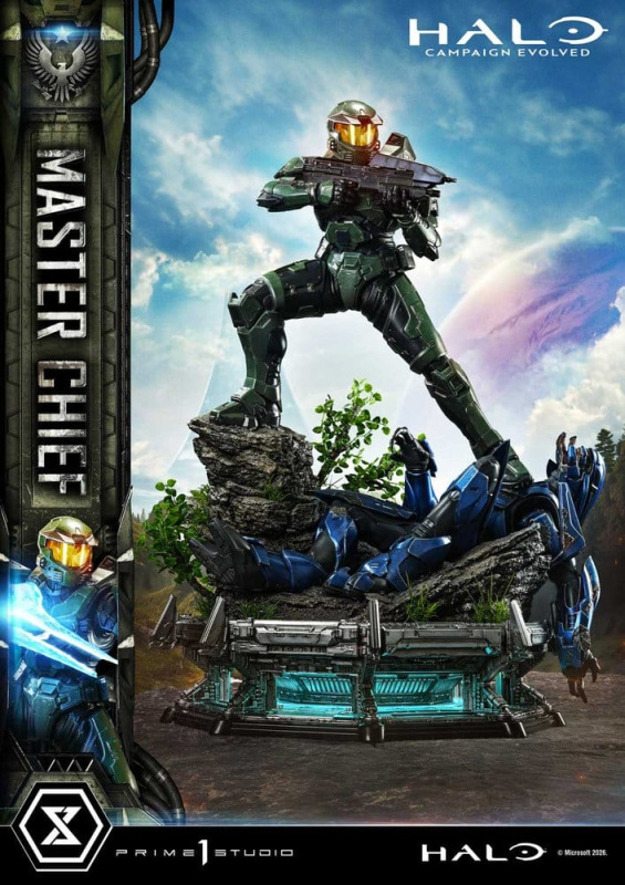 Halo Ultimate Premium Masterline Series Statue 1/4 Campaign Evolved Master Chief 78 cm 3