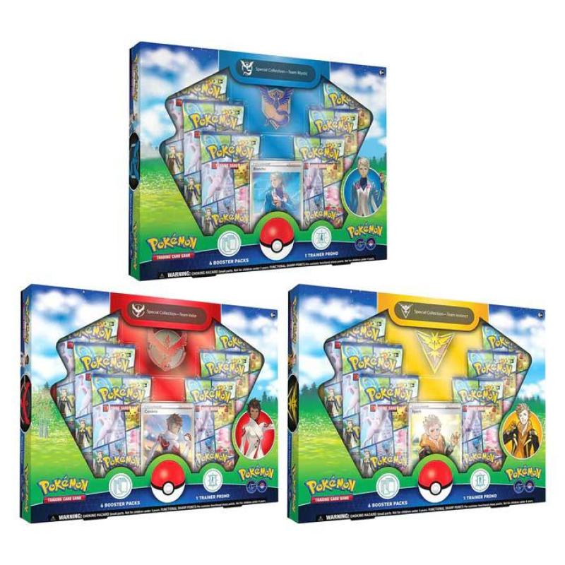 Pokémon GO Special Collection: Team Mystic, Team Valor, Team Instinct *English Version*