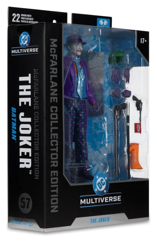 DC McFarlane Collector Edition Action Figure #57 The Joker 18 cm 8