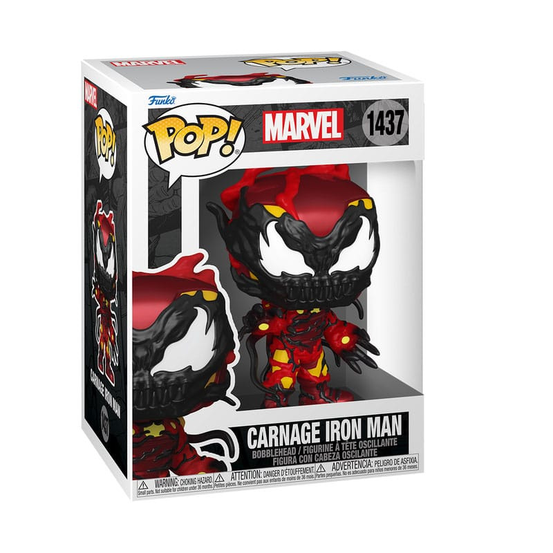 Marvel POP! Vinyl Figure Carnageized - Iron Man 9 cm 1
