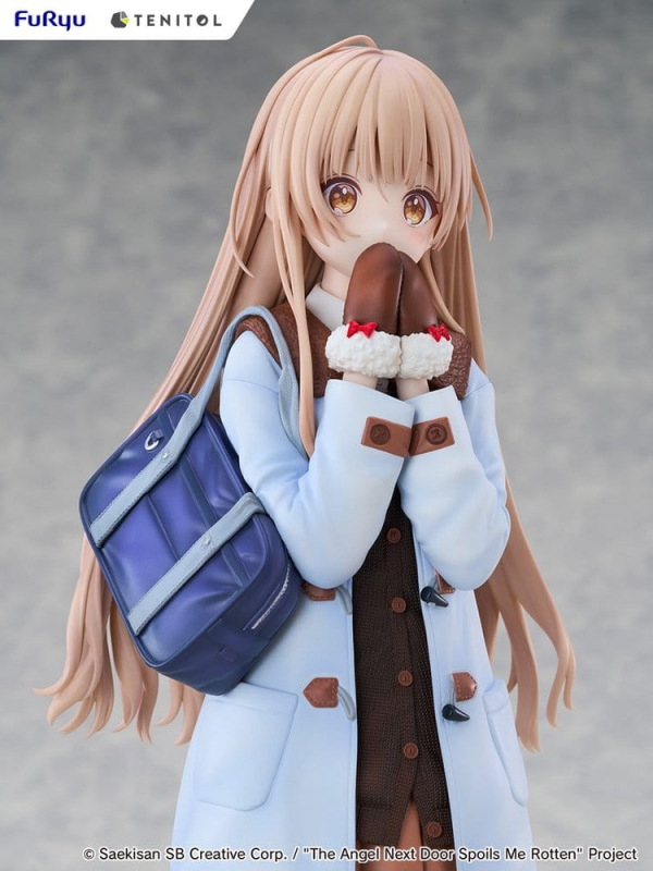 The Angel Next Door Spoils Me Rotten Tenitol Tall PVC Figure Mahiru Shiina Winter clothes Ver. 30 cm 5