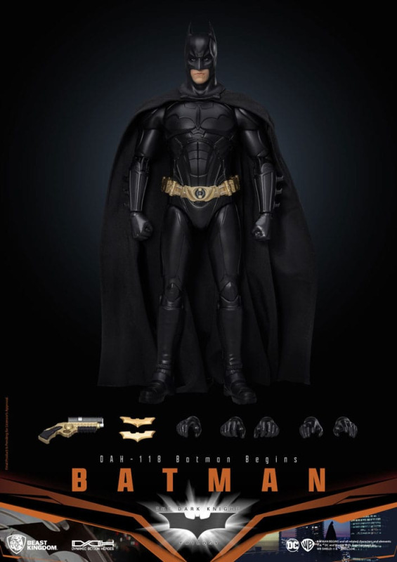 DC Comics Dynamic 8ction Heroes Action Figure 1/9 Batman (Batman Begins) 21 cm 5