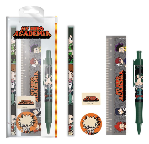 My Hero Academia Stationery Set Chibi