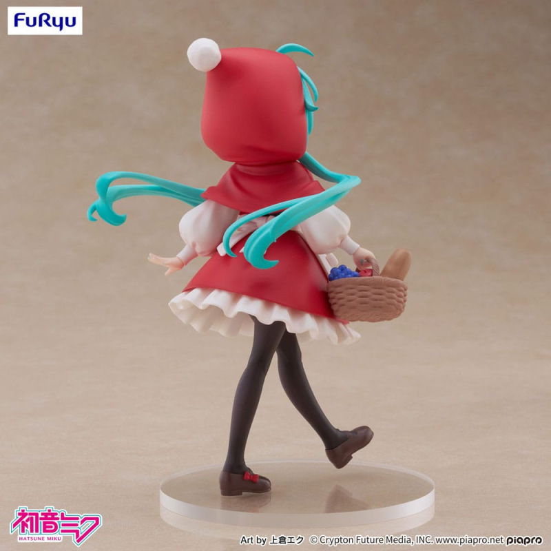 Hatsune Miku Desktop Fairy PVC Statue Hatsune Miku Little red riding hood Ver. 16 cm 12