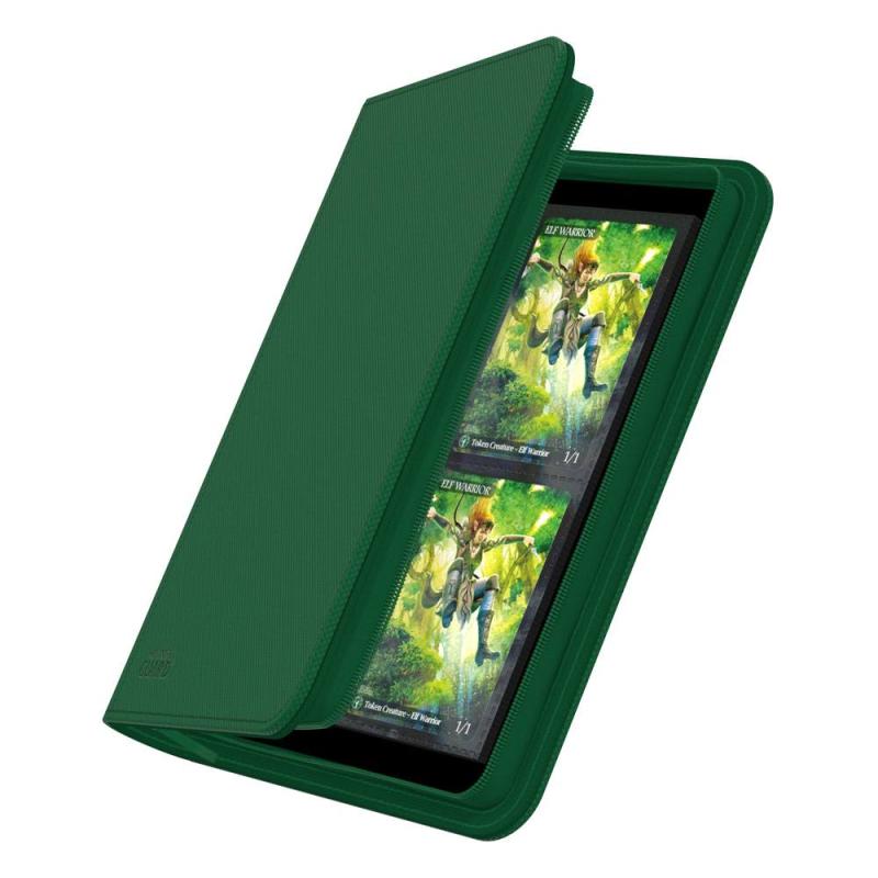 Ultimate Guard Zipfolio 160 - 8-Pocket XenoSkin Green