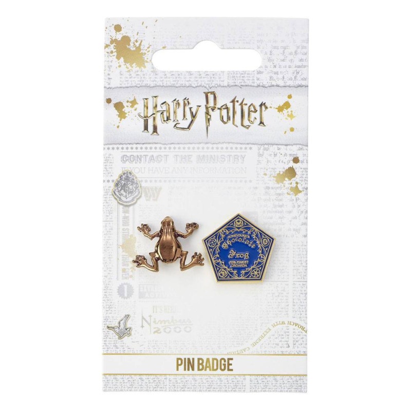 Harry Potter Pin Badges 2-Pack Chocolate Frog 1
