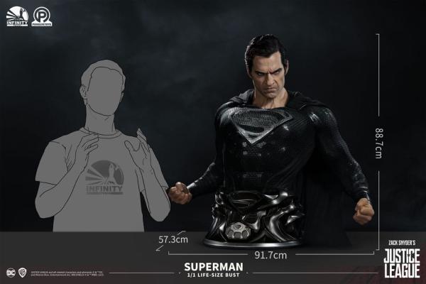 Justice League Life Size Bust Superman 89 cm 4