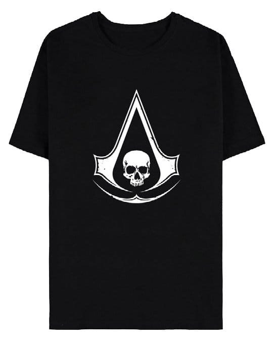 Assassin's Creed T-Shirt Black Flag Resynched Skull Size XXL 1