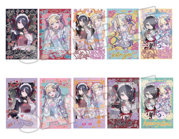Needy Streamer Overload Needy Streamer Chinese Restaurant Series Trading Cards Collectible Instant P 2