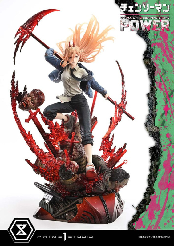 Chainsaw Man Ultimate Premium Masterline Series Statue 1/4 Power Deluxe Bonus Version 66 cm 9