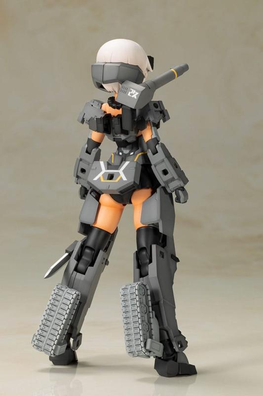 Frame Arms Girl Plastic Model Kit Gourai-Kai (Black) with FGM148 Type Anti-Tank Missile 16 cm