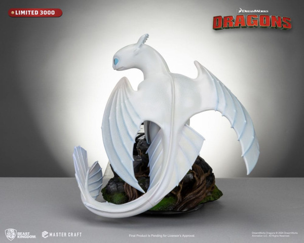 How To Train Your Dragon 3 Master Craft Statue Light Fury 29 cm 11