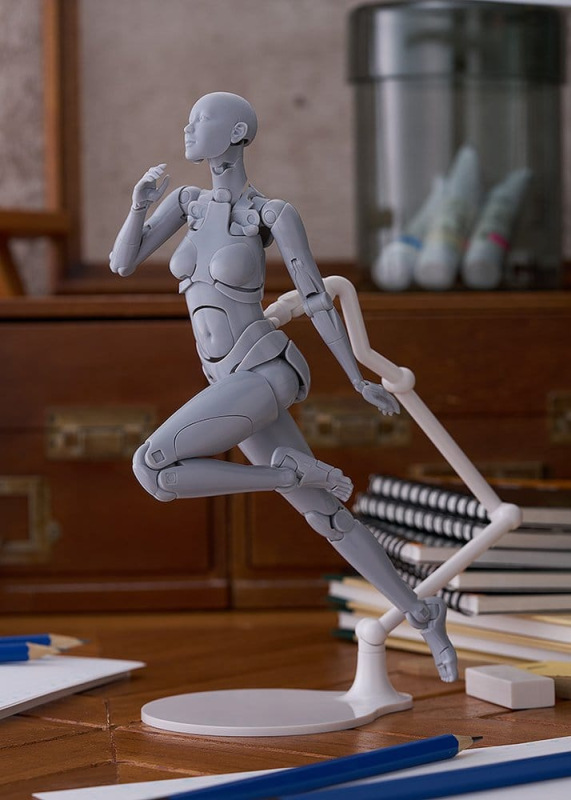 Figma Action Figure Nishimura Style Drawing Doll Olive Gray 21 cm 5