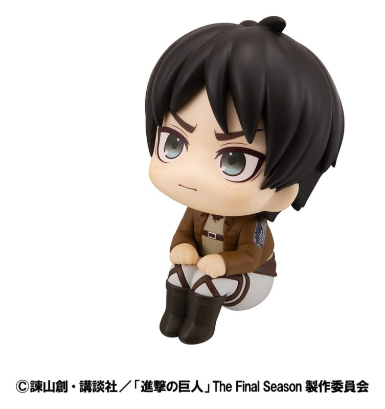 Attack on Titan Lookup PVC Figure Eren Jaeger Grumpy Ver. 11 cm 2