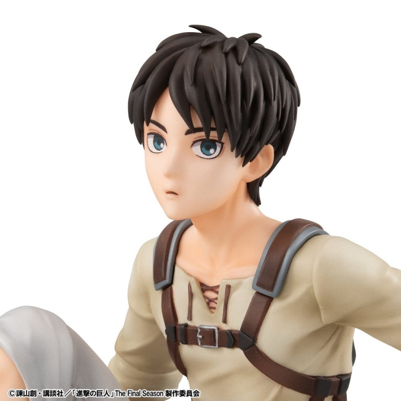 Attack on Titan G.E.M. Series PVC Figure Eren Yeager Palm Size 10 cm 7