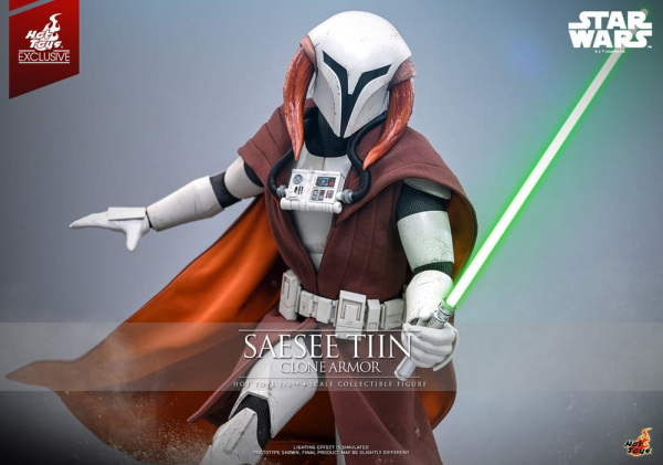 Star Wars: The Clone Wars Television Masterpiece Action Figure 1/6 Saesee Tiin (Clone Armor) (Hot To 1