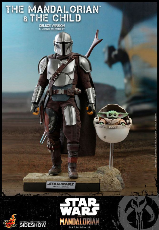 Star Wars The Mandalorian Action Figure 2-Pack 1/6 The Mandalorian & The Child Deluxe 30 cm 1