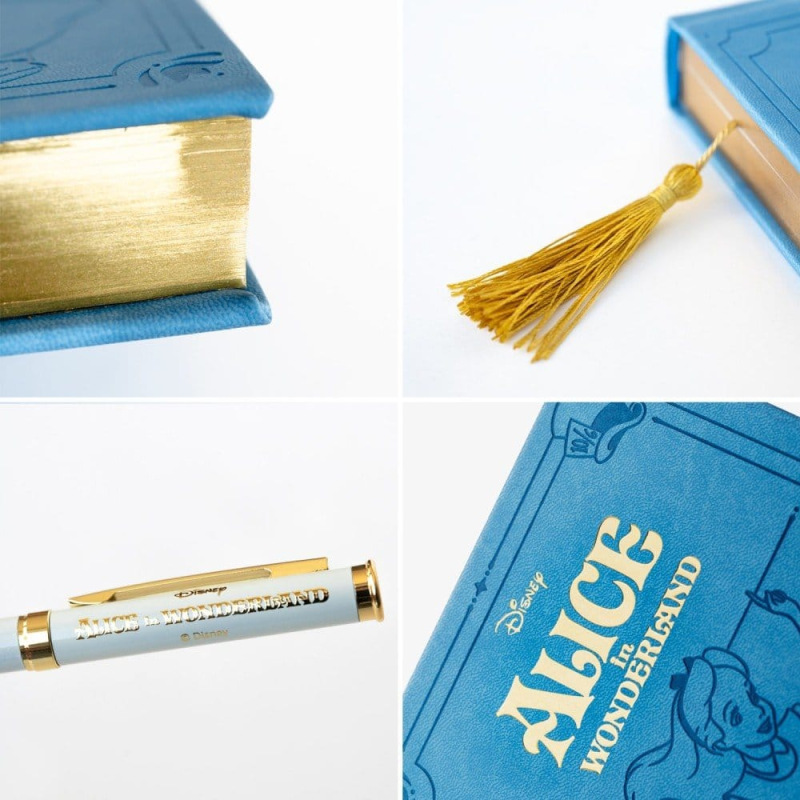 Alice in Wonderland Premium Notebook with Pen Set A5 1