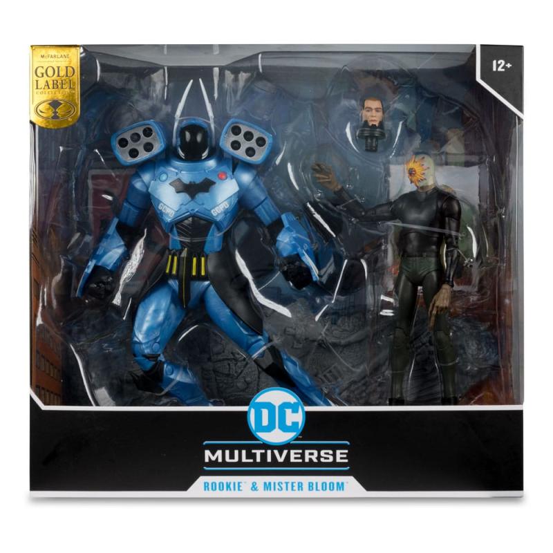 DC Multiverse Action Figure 2-Pack Rookie & Mr. Bloom (Batman: Endgame) (Gold Label) (SDCC) 18 cm