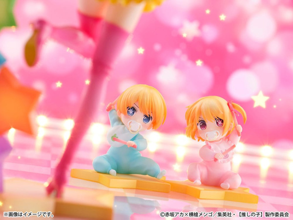 Oshi no Ko SHIBUYA SCRAMBLE FIGURE PVC Statue 1/6 Ai, Aqua, Ruby 25 cm 2