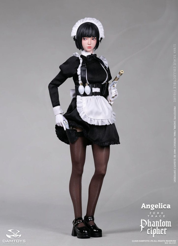 Phantom Cipher: Zero Trace Action Figure 1/6 Angelica 30 cm 8