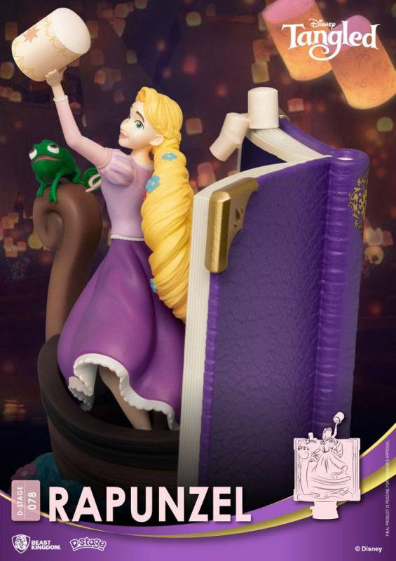 Disney: Rapunzel 15 cm Story Book Series D-Stage PVC Diorama - Beast Kingdom Toys