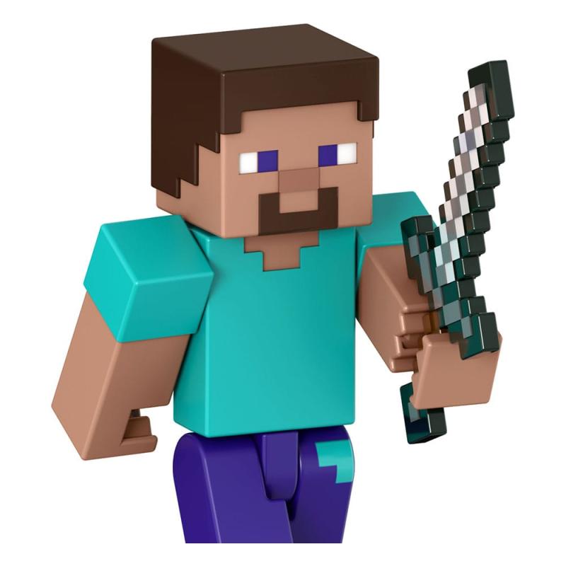 Minecraft Action Figure Steve 8 cm 6