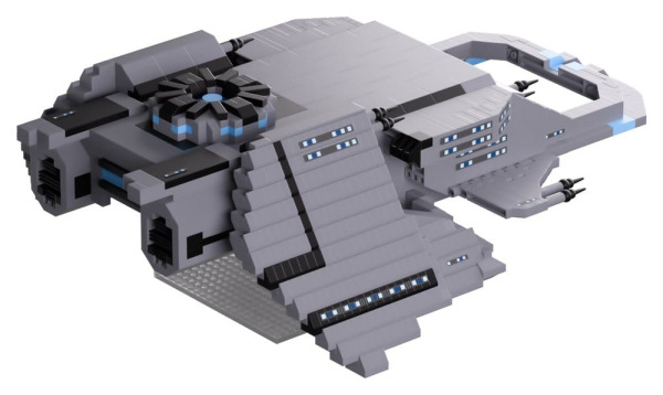 Stellaris Brickset Mammalian Science Ship 1