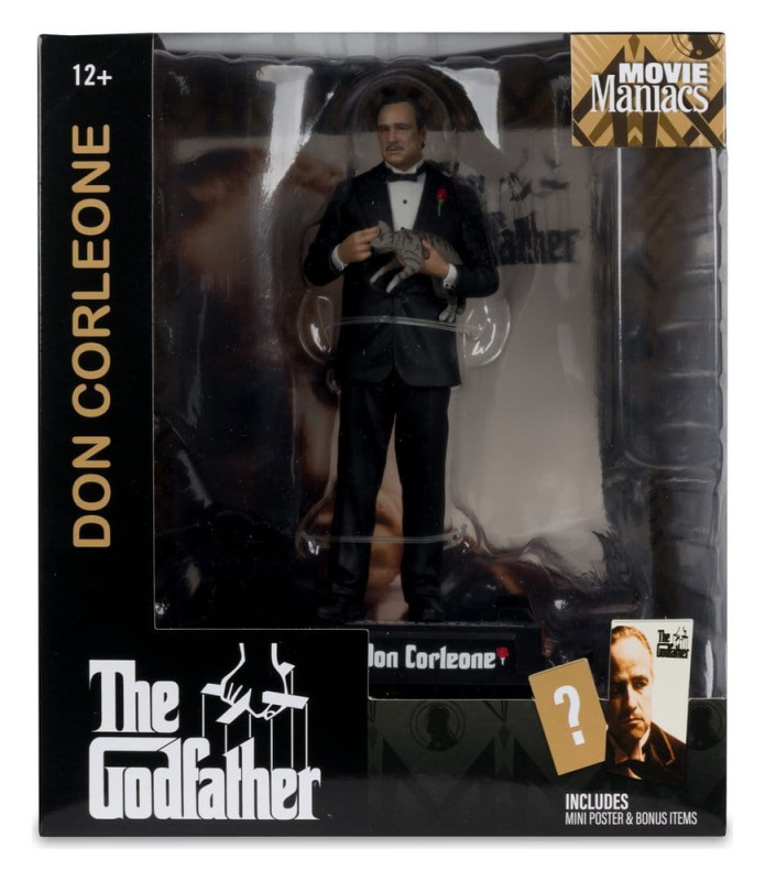 The Godfather Movie Maniacs Paramount Figure Don Corleone 17 cm 5