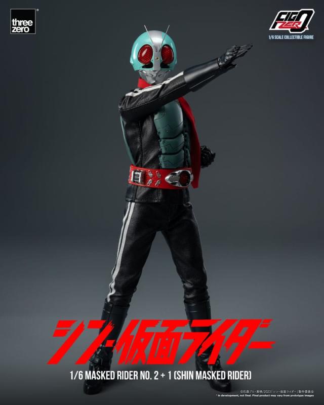 Kamen Rider FigZero Action Figure 1/6 Masked Rider No.2+1 (Shin Masked Rider) 32 cm