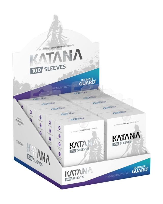 Ultimate Guard Katana Sleeves Standard Size Transparent (100)