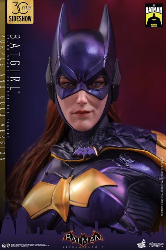 Batman Arkham Knight Videogame Masterpiece Action Figure 1/6 Batgirl (Purple and Gold Version) Exclu 8