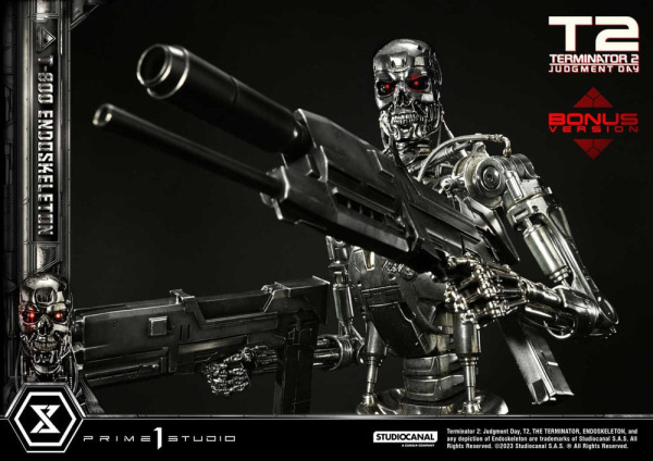 Terminator 2 Museum Masterline Series Statue 1/3 Judgment Day T800 Endoskeleton Deluxe Bonus Version 5