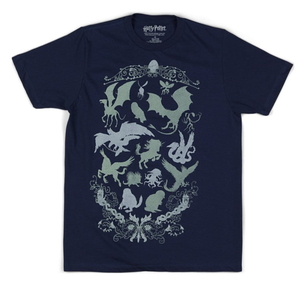 Harry Potter T-Shirt Magical Creatures Field Guide Size M 1