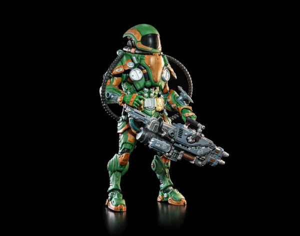 Cosmic Legions Actionfigur T.U.5.C.C. Heavy Gunner 9