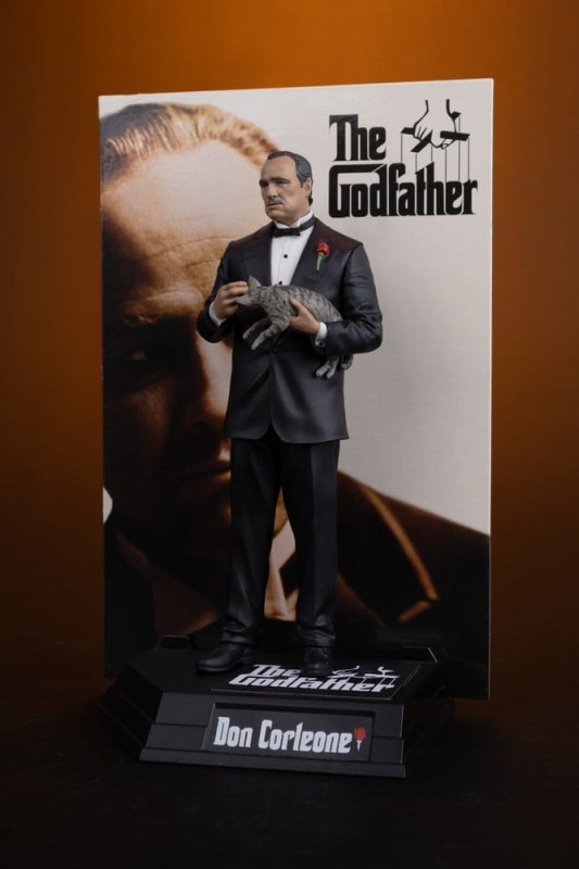 The Godfather Movie Maniacs Paramount Figure Don Corleone 17 cm 9
