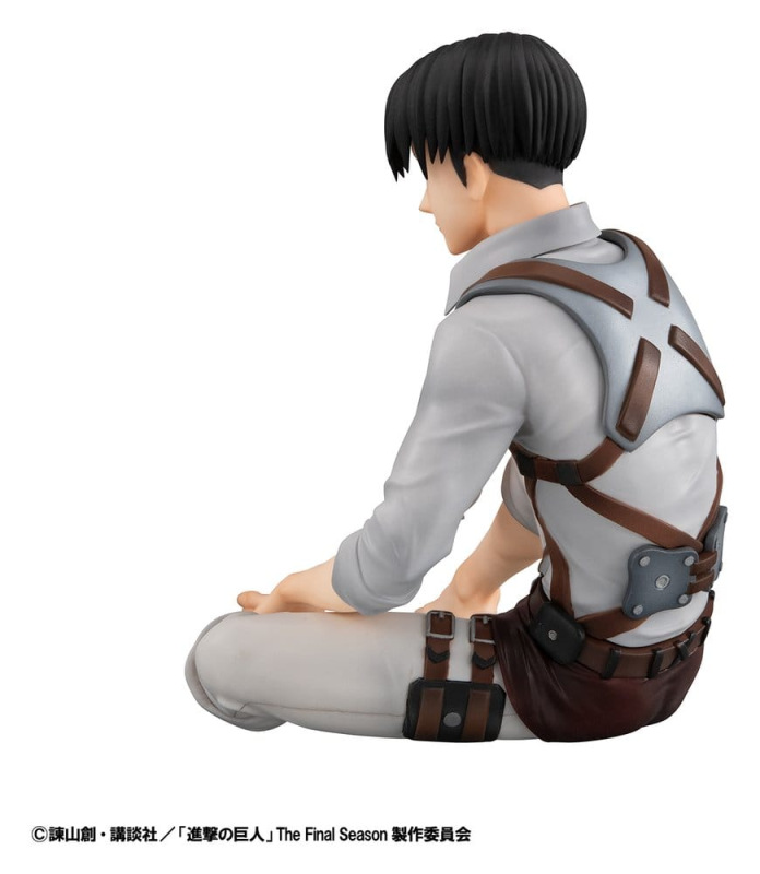 Attack on Titan G.E.M. Series PVC Figures 2-Pack Eren Yeager & Squad Captain Levi Palm Size 14
