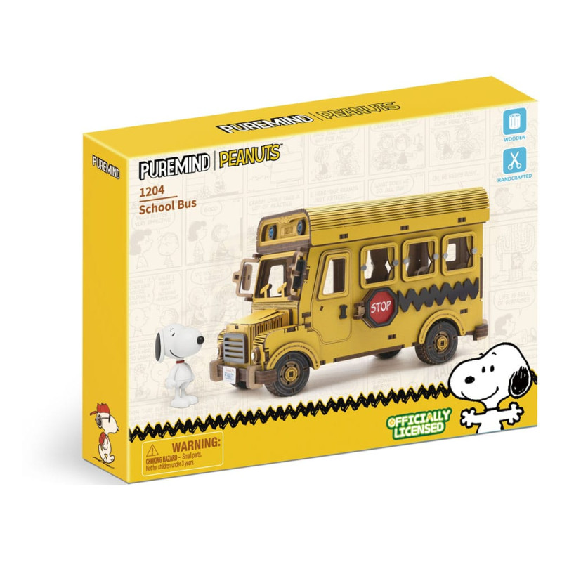Peanuts Puremind Construction School Bus 3