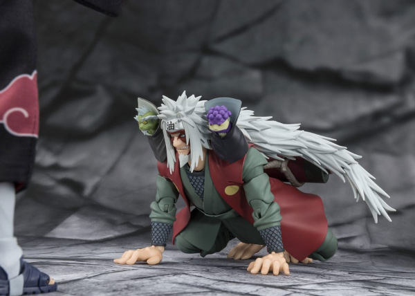 Naruto S.H.Figuarts Action Figure Jiraiya Hidden Leaf Heroic Master Sage (Sage Mode Set) 17 cm 7