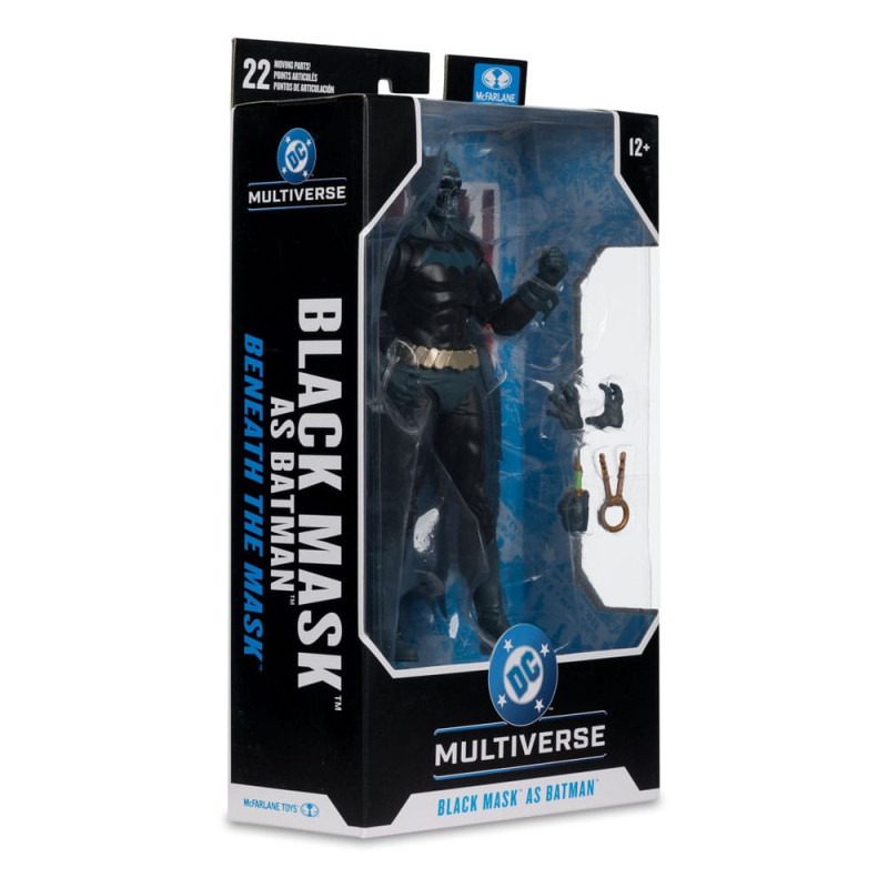 DC Multiverse Action Figure Black Mask as Batman (Beneath the Mask) 18 cm 7