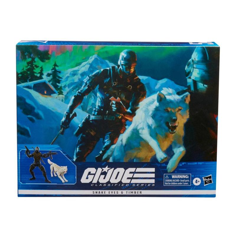 G.I. Joe: Snake Eyes & Timber 15 cm Classified Series Action Figure - Hasbro