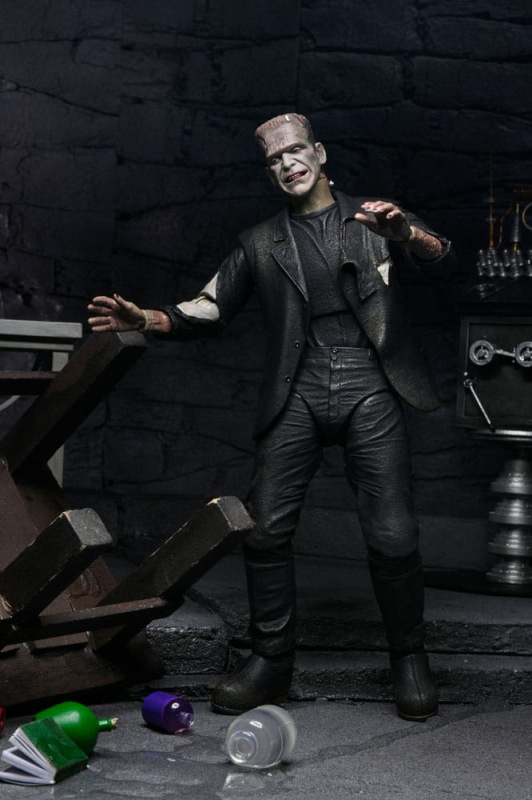 Universal Monsters Action Figures 2-Pack Bride of Frankenstein 90th Anniversary The Monster & His Ma 3